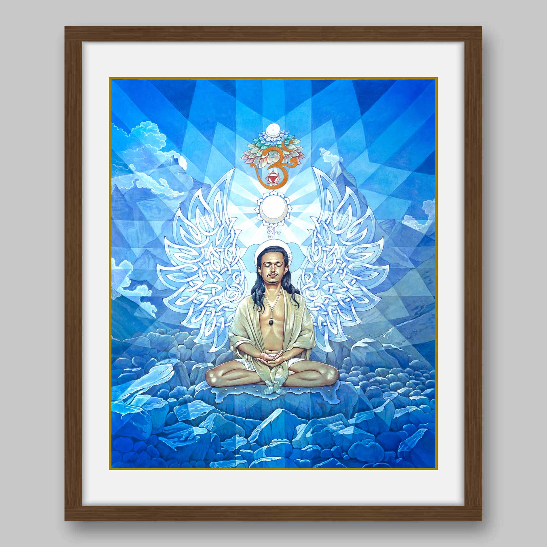 Rudra Granthi Yantra - High Quality Print of Artwork by Pieter Weltevrede - Home Decor - Sagar World