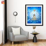 Rudra Granthi Yantra - High Quality Print of Artwork by Pieter Weltevrede - Home Decor - Sagar World