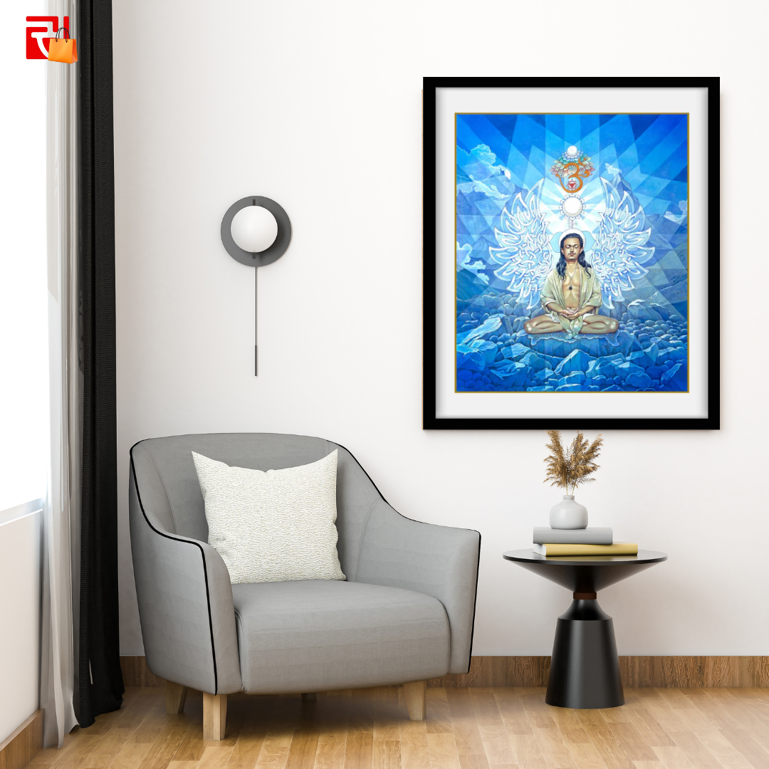 Rudra Granthi Yantra - High Quality Print of Artwork by Pieter Weltevrede - Home Decor - Sagar World