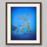Sagar’s son attaining salvation at Ganga Sagar – High Quality Print of Artwork by Pieter Weltevrede - Sagar World