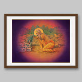 Sage Jahnu swallowing the entire Ganga – High Quality Print of Artwork by Pieter Weltevrede - Sagar World
