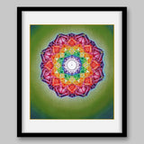 Sahasrara Chakra Mandala - High Quality Print of Artwork by Pieter Weltevrede - Sagar World