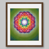 Sahasrara Chakra Mandala - High Quality Print of Artwork by Pieter Weltevrede - Sagar World