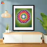 Sahasrara Chakra Mandala - High Quality Print of Artwork by Pieter Weltevrede - Sagar World
