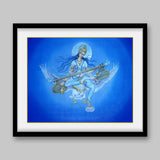 Saraswati - High Quality Print of Artwork by Pieter Weltevrede - Sagar World