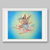 Saraswati – High Quality Print of Artwork by Pieter Weltevrede - Sagar World