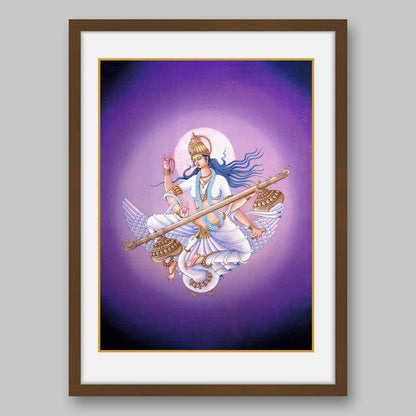 Saraswati – High Quality Print of Artwork by Pieter Weltevrede - Sagar World