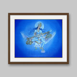 Saraswati - High Quality Print of Artwork by Pieter Weltevrede - Sagar World