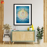 Saraswati – High Quality Print of Artwork by Pieter Weltevrede - Sagar World