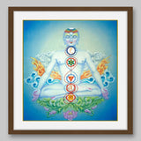 Seven Chakras – High Quality Print of Artwork by Pieter Weltevrede - Home Decor - Sagar World