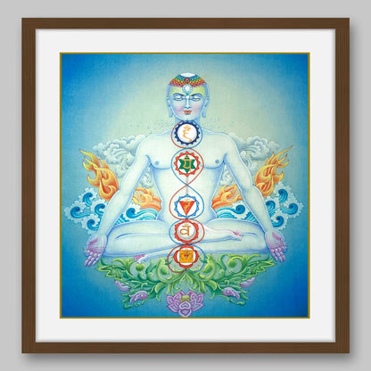 Seven Chakras – High Quality Print of Artwork by Pieter Weltevrede - Home Decor - Sagar World