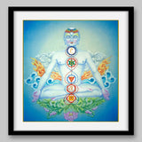 Seven Chakras – High Quality Print of Artwork by Pieter Weltevrede - Home Decor - Sagar World