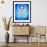 Seven Chakras – High Quality Print of Artwork by Pieter Weltevrede - Home Decor - Sagar World