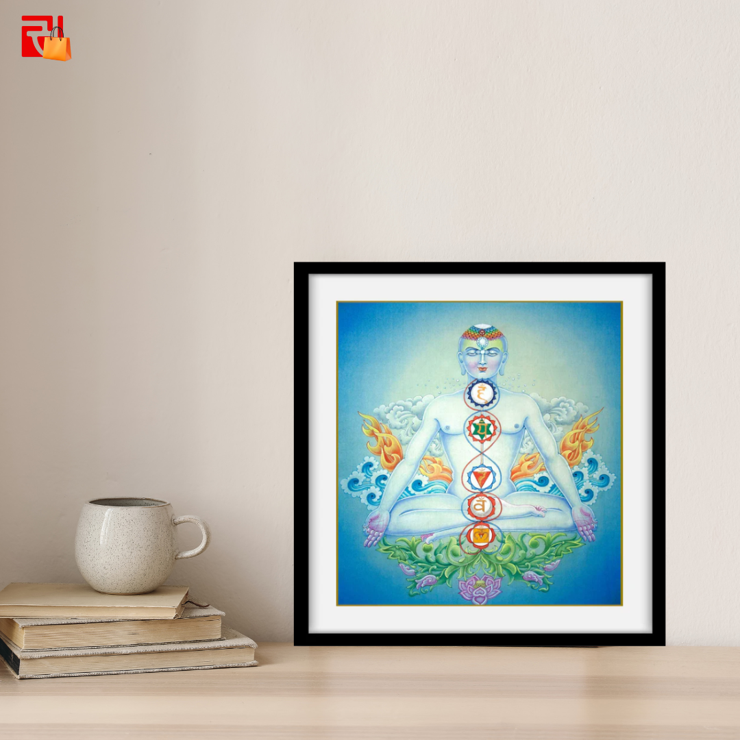 Seven Chakras – High Quality Print of Artwork by Pieter Weltevrede - Home Decor - Sagar World