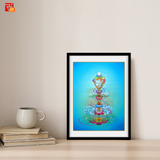 Seven Chakras – High Quality Print of Artwork by Pieter Weltevrede - Home Decor - Sagar World