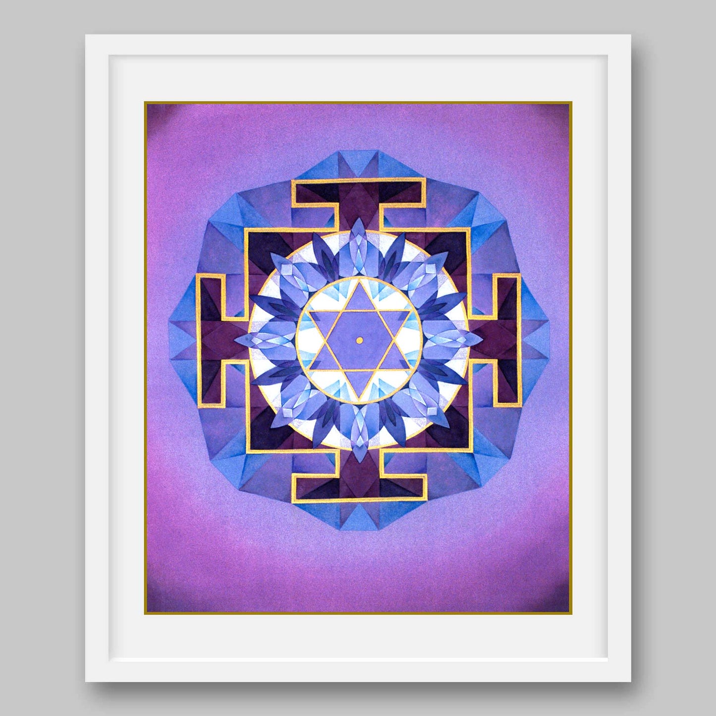 Saturn Yantra – High Quality Print of Artwork by Pieter Weltevrede - Home Decor - Sagar World