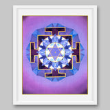 Saturn Yantra – High Quality Print of Artwork by Pieter Weltevrede - Home Decor - Sagar World