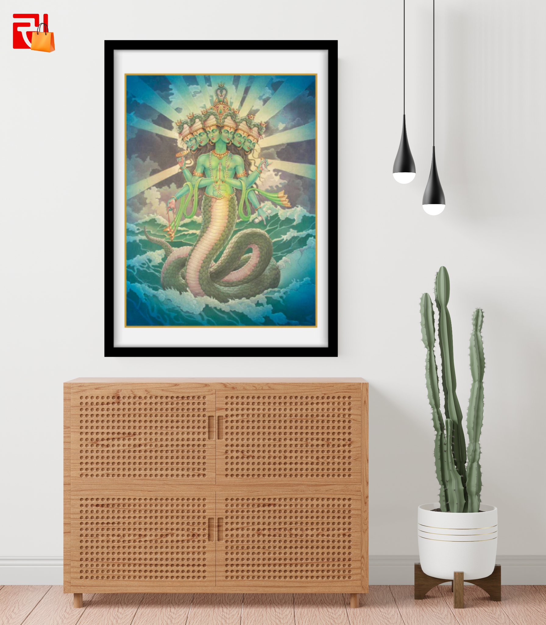Sheshanag – High Quality Print of Artwork by Pieter Weltevrede - Sagar World