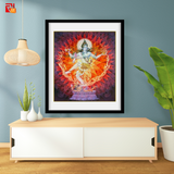 Shiva Nataraja – High Quality Print of Artwork by Pieter Weltevrede - Sagar World