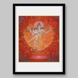 Shiva Nataraja – High Quality Print of Artwork by Pieter Weltevrede - Sagar World