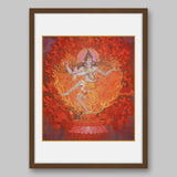 Shiva Nataraja – High Quality Print of Artwork by Pieter Weltevrede - Sagar World
