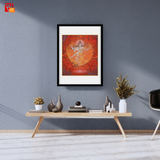 Shiva Nataraja – High Quality Print of Artwork by Pieter Weltevrede - Sagar World