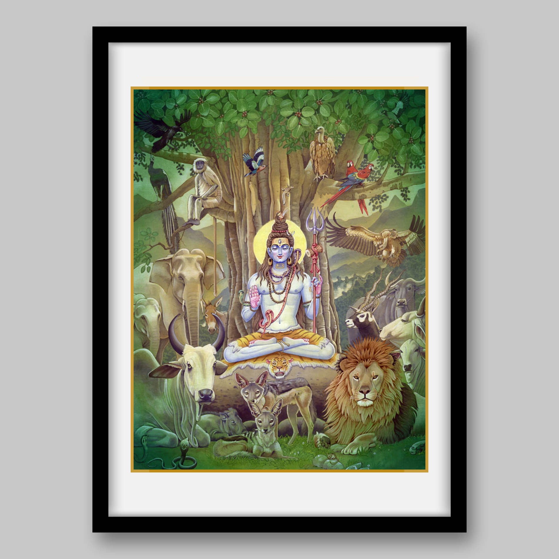 Shiva – High Quality Print of Artwork by Pieter Weltevrede - Sagar World