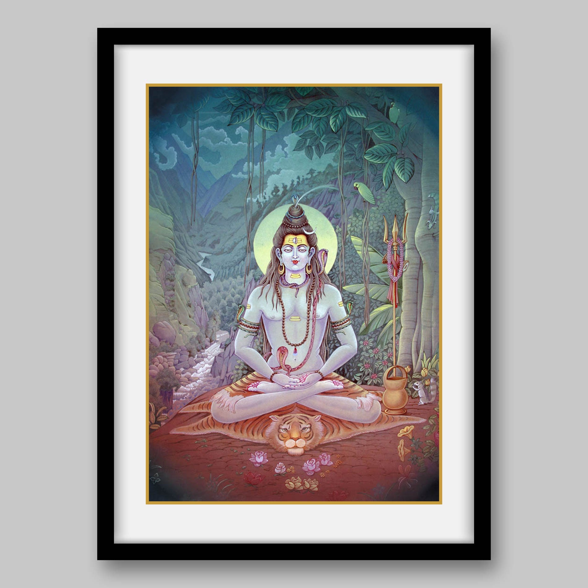 Shiva – High Quality Print of Artwork by Pieter Weltevrede - Sagar World
