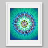 Sri Yantra - High Quality Print of Artwork by Pieter Weltevrede - Home Decor - Sagar World