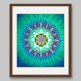 Sri Yantra - High Quality Print of Artwork by Pieter Weltevrede - Home Decor - Sagar World
