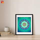 Sri Yantra - High Quality Print of Artwork by Pieter Weltevrede - Home Decor - Sagar World