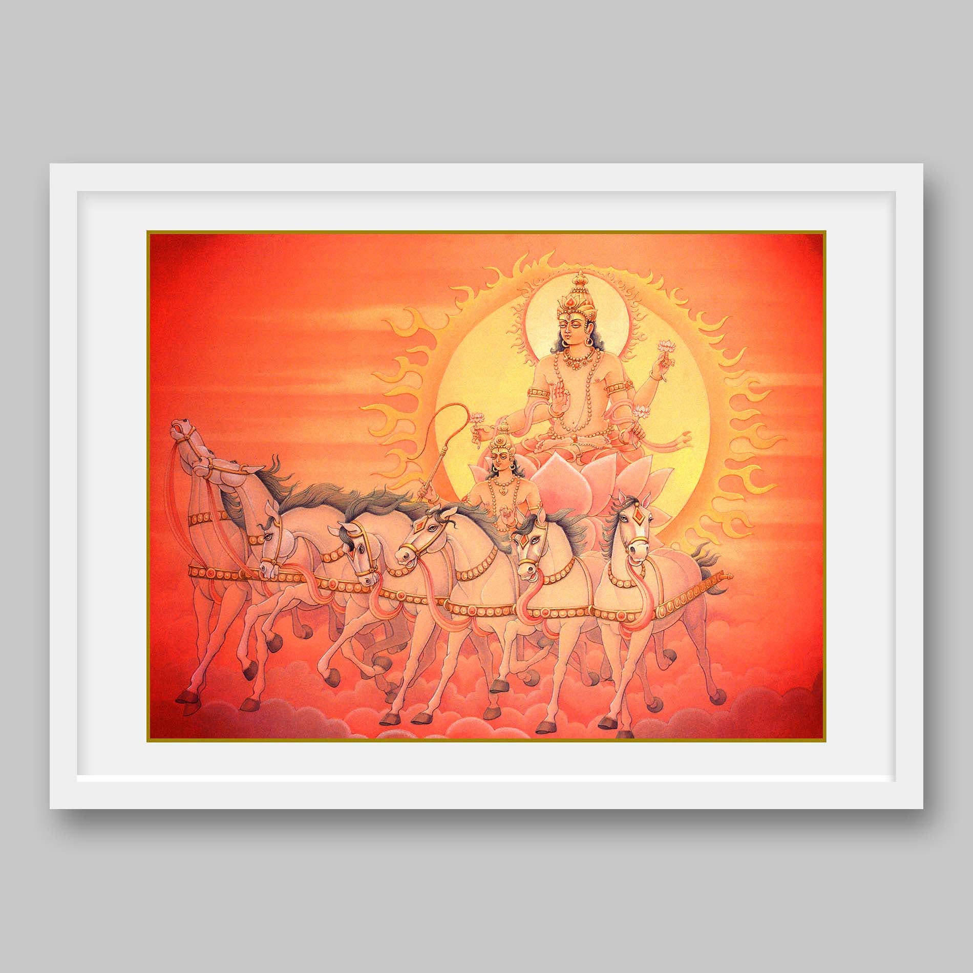Surya - High Quality Print of Artwork by Pieter Weltevrede - Home Decor - Sagar World