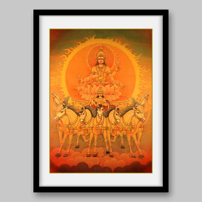Surya - High Quality Print of Artwork by Pieter Weltevrede - Home Decor - Sagar World