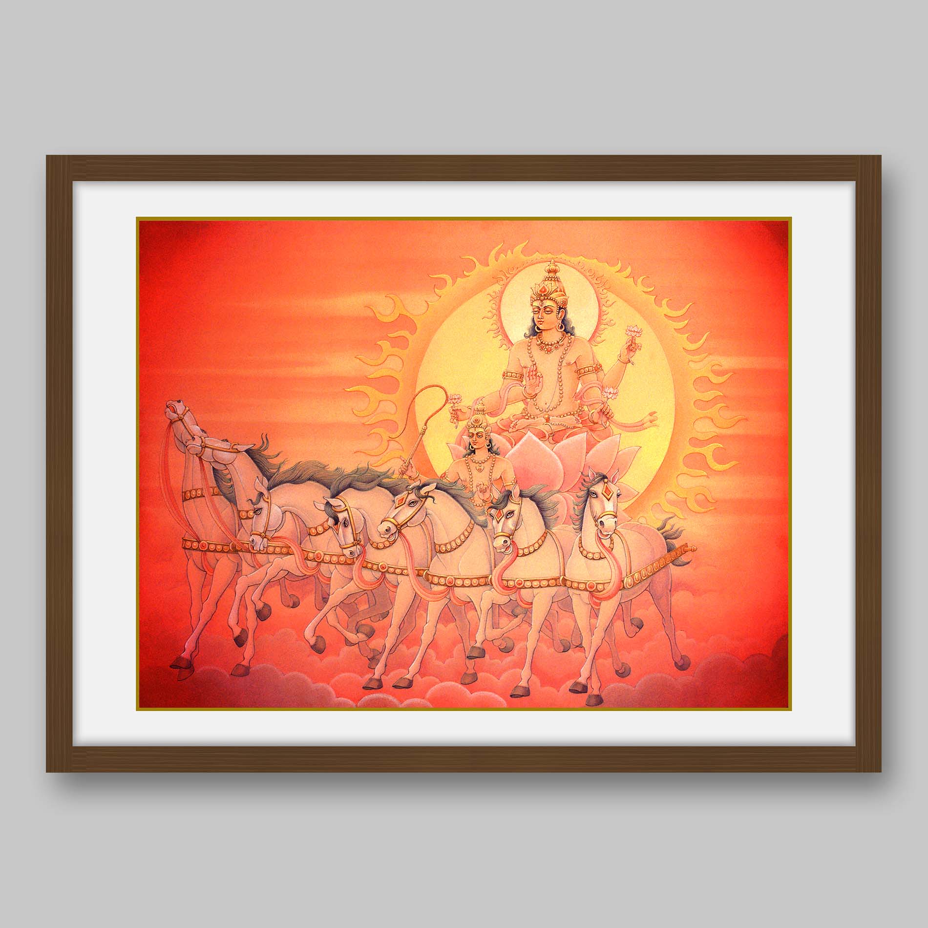 Surya - High Quality Print of Artwork by Pieter Weltevrede - Home Decor - Sagar World