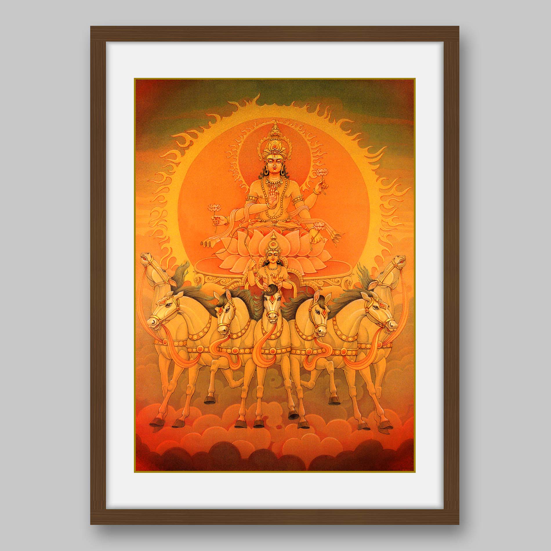 Surya - High Quality Print of Artwork by Pieter Weltevrede - Home Decor - Sagar World
