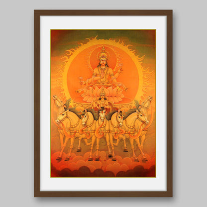 Surya - High Quality Print of Artwork by Pieter Weltevrede - Home Decor - Sagar World