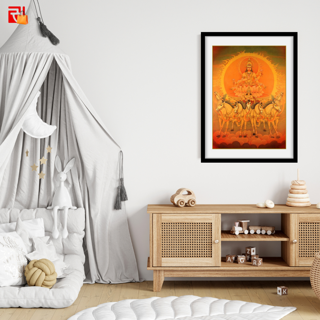 Surya - High Quality Print of Artwork by Pieter Weltevrede - Home Decor - Sagar World