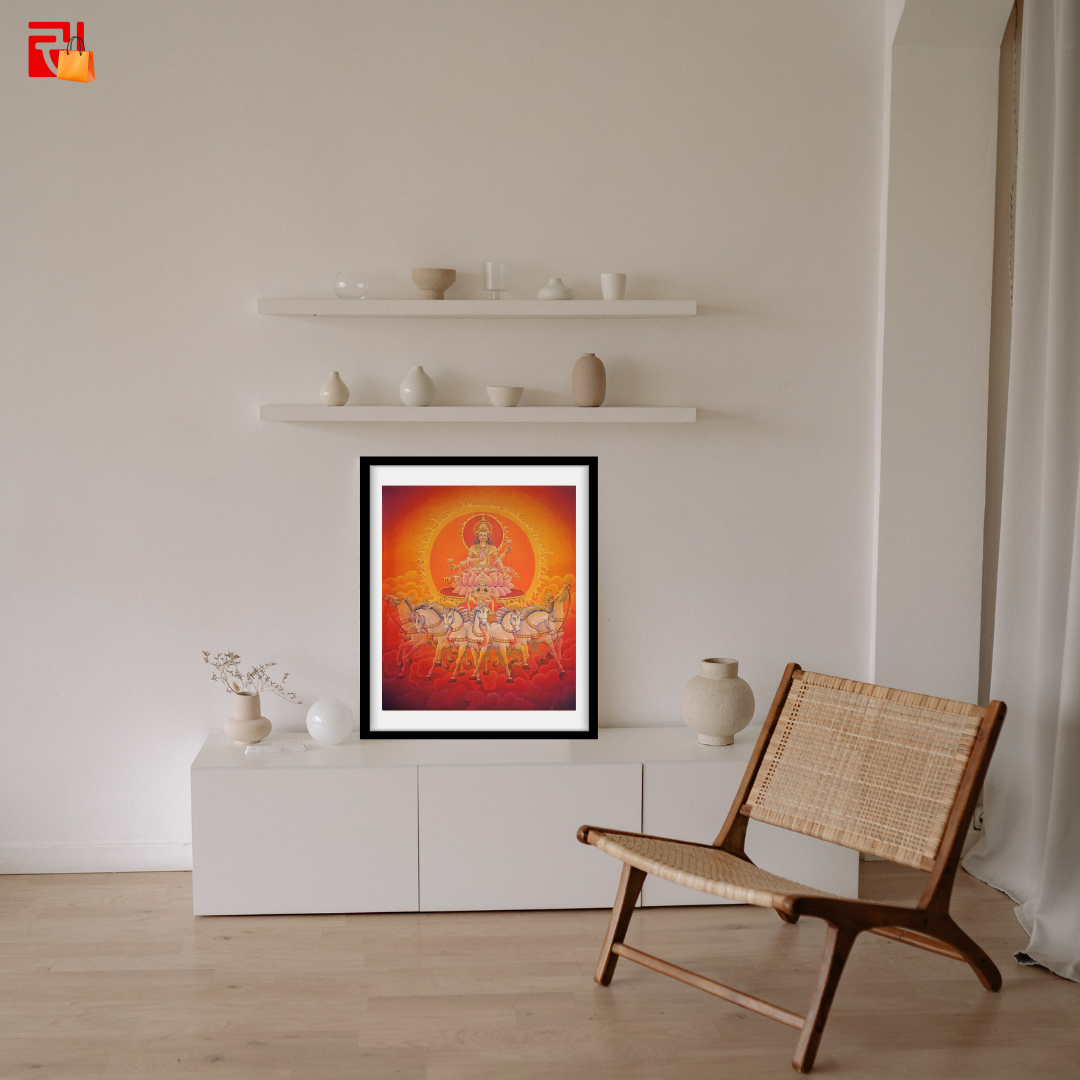 Surya - High Quality Print of Artwork by Pieter Weltevrede - Home Decor - Sagar World