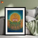 Surya - High Quality Print of Artwork by Pieter Weltevrede - Home Decor - Sagar World