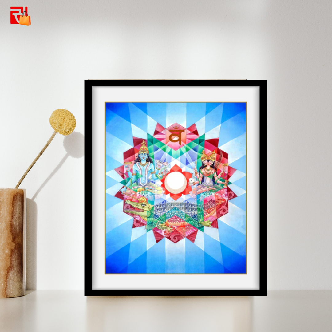 Swadisthana Chakra – High Quality Print of Artwork by Pieter Weltevrede - Home Decor - Sagar World