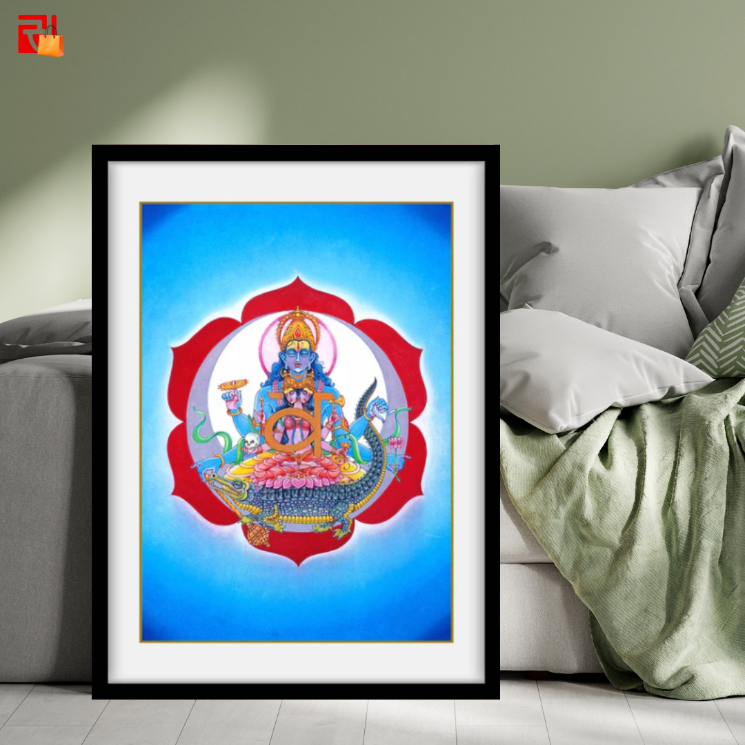 Swadisthana Chakra – High Quality Print of Artwork by Pieter Weltevrede - Home Decor - Sagar World