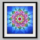 Tara Yantra - High Quality Print of Artwork by Pieter Weltevrede - Home Decor - Sagar World