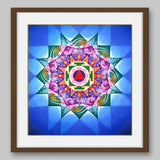 Tara Yantra - High Quality Print of Artwork by Pieter Weltevrede - Home Decor - Sagar World