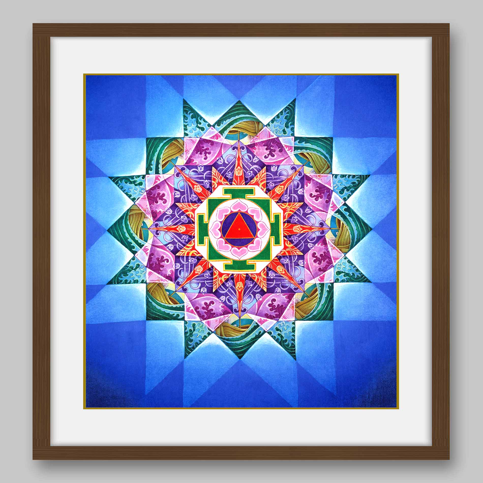 Tara Yantra - High Quality Print of Artwork by Pieter Weltevrede - Home Decor - Sagar World