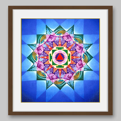 Tara Yantra - High Quality Print of Artwork by Pieter Weltevrede - Home Decor - Sagar World
