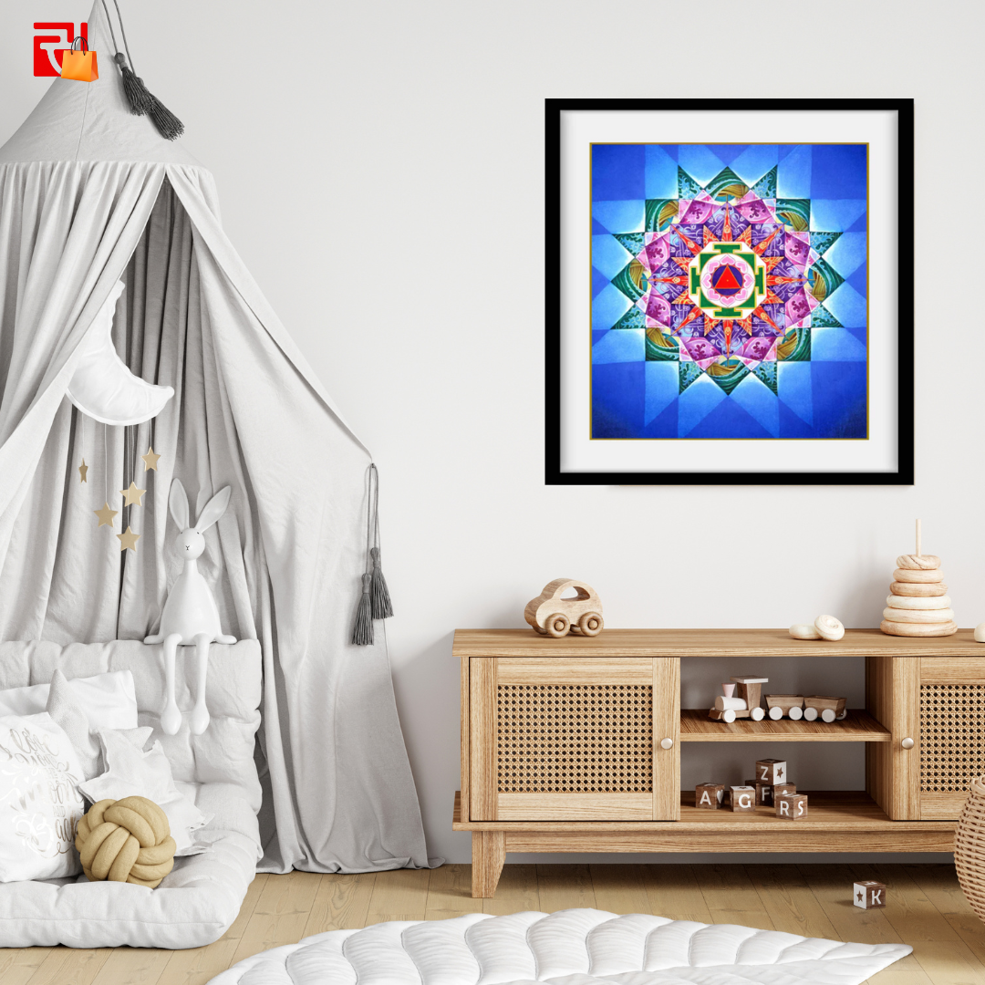 Tara Yantra - High Quality Print of Artwork by Pieter Weltevrede - Home Decor - Sagar World