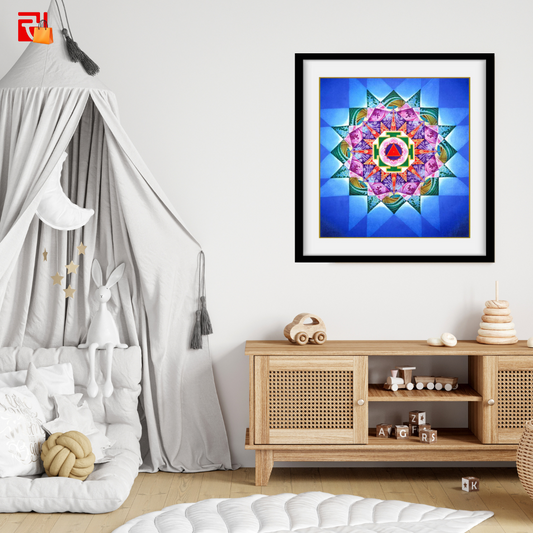 Tara Yantra - High Quality Print of Artwork by Pieter Weltevrede - Home Decor - Sagar World