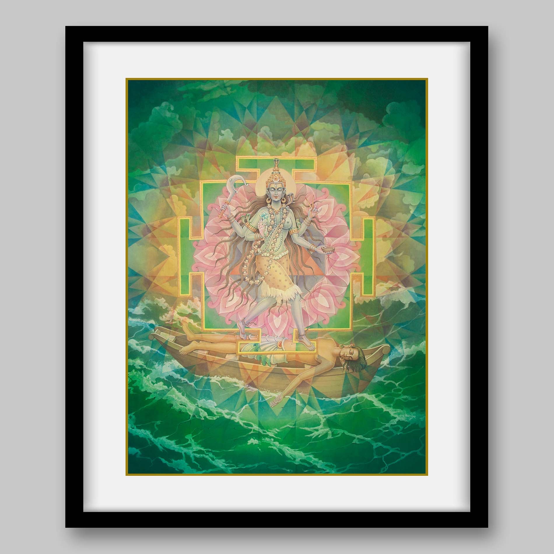 Tara – Yantra -High Quality Print of Artwork by Pieter Weltevrede - Home Decor - Sagar World