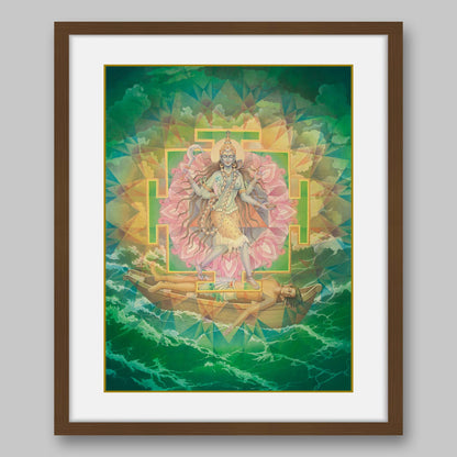 Tara – Yantra -High Quality Print of Artwork by Pieter Weltevrede - Home Decor - Sagar World