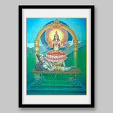 Tripura Sundari - High Quality Print of Artwork by Pieter Weltevrede - Sagar World